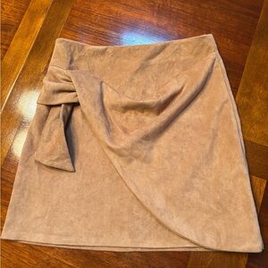 Altar'd State Asymmetrical Tan Skirt